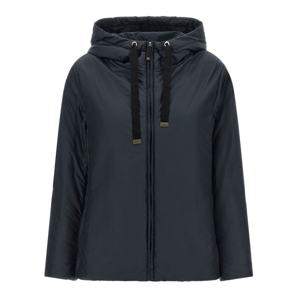 Max Mara Blue Polyester Shell Women's Jacket